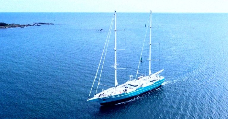 World’s Largest Sail-Powered Cargo Ship Has Embarked Maiden Atlantic Crossing