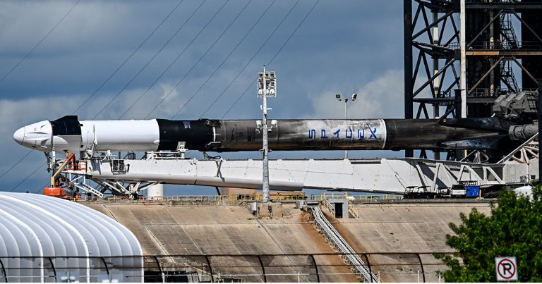 The launch of the Polaris Dawn mission is potentially facing additional delays after a SpaceX Falcon 9 rocket crashed while landing.