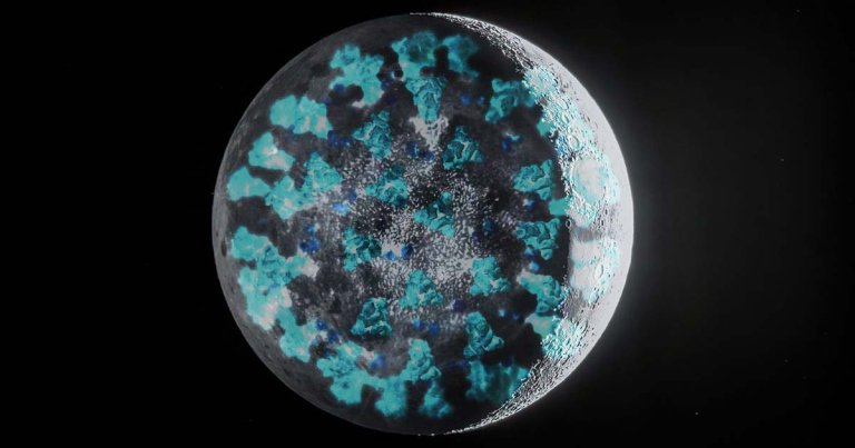 Something strange happened when the Earth was gripped by the COVID-19 pandemic in early 2020: the Moon got substantially colder.