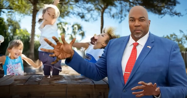 Using AI visuals and IRL quotes, a parody PAC is taking on NC GOP candidate Mark Robinson and the tech itself.