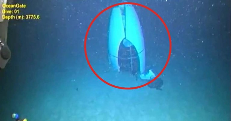 New Photo Shows Wrecked Titanic Sub on Ocean Floor