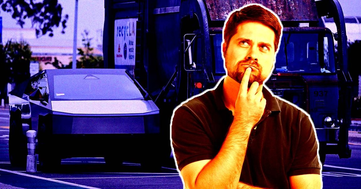 A Tesla Cybertruck owner was puzzled after encountering a "female" who was "laughing hysterically" at his truck.