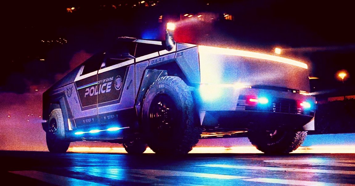 The Irving Police Department spent well over a hundred grand on a Cybertruck that won't even be used as a patrol car.
