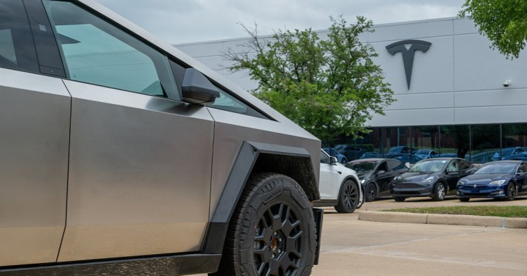 Tesla is selling a light bar for the Cybertruck that it can't legally install, destined to blind motorists everywhere.