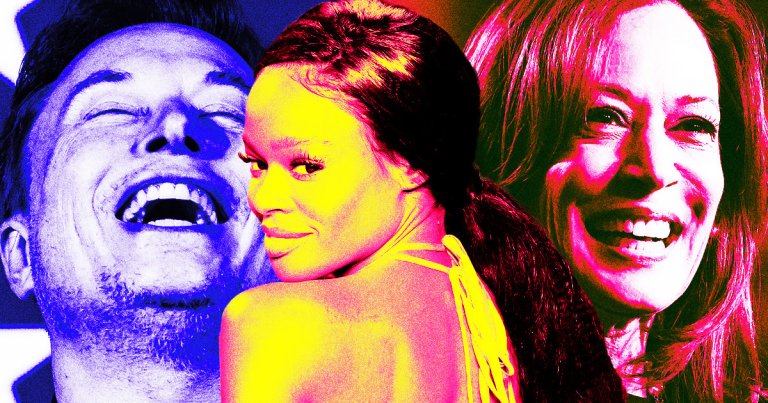 Despite her prior endorsement of Donald Trump, rapper Azealia Banks says she's voting for Kamala Harris to spite her nemesis Elon Musk.