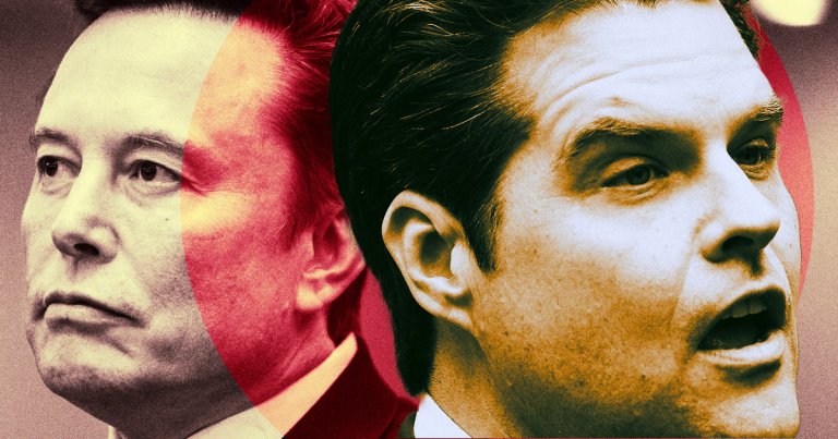 Elon Musk is throwing his weight behind Trump's AG pick Matt Gaetz amid damning allegations about his sexual conduct.
