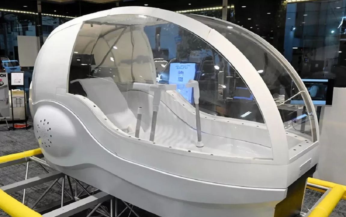 Japanese showerhead company Science Co. will debut the "human washing machine of the future" at the Osaka Kansai Expo in April.