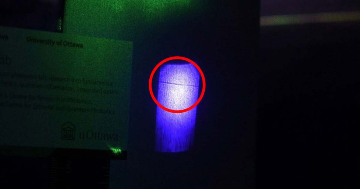 A team of scientists has found that the narrow beam of a laser can cast a shadow — a surprisingly counterintuitive finding.