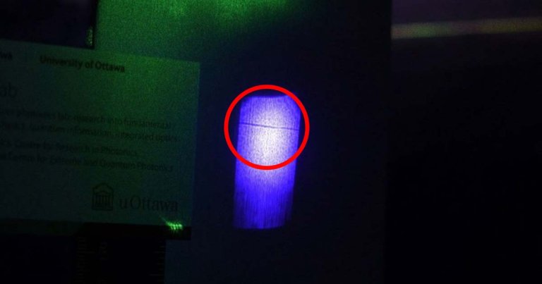 A team of scientists has found that the narrow beam of a laser can cast a shadow — a surprisingly counterintuitive finding.
