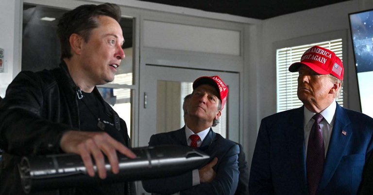 President-elect Donald Trump attended his new buddy SpaceX CEO Elon Musk's rocket launch on Tuesday. It didn't go quite as planned.