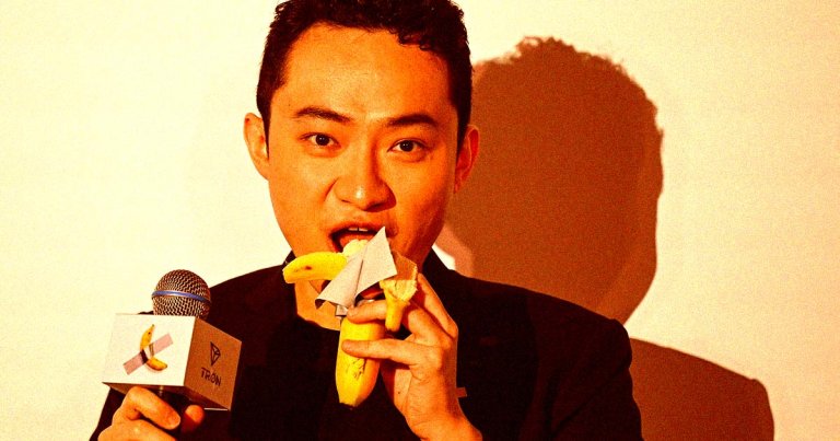A crypto baron spent a whopping $6.2 million on a banana duct-taped to a wall has eaten it at a flashy event in Hong Kong.