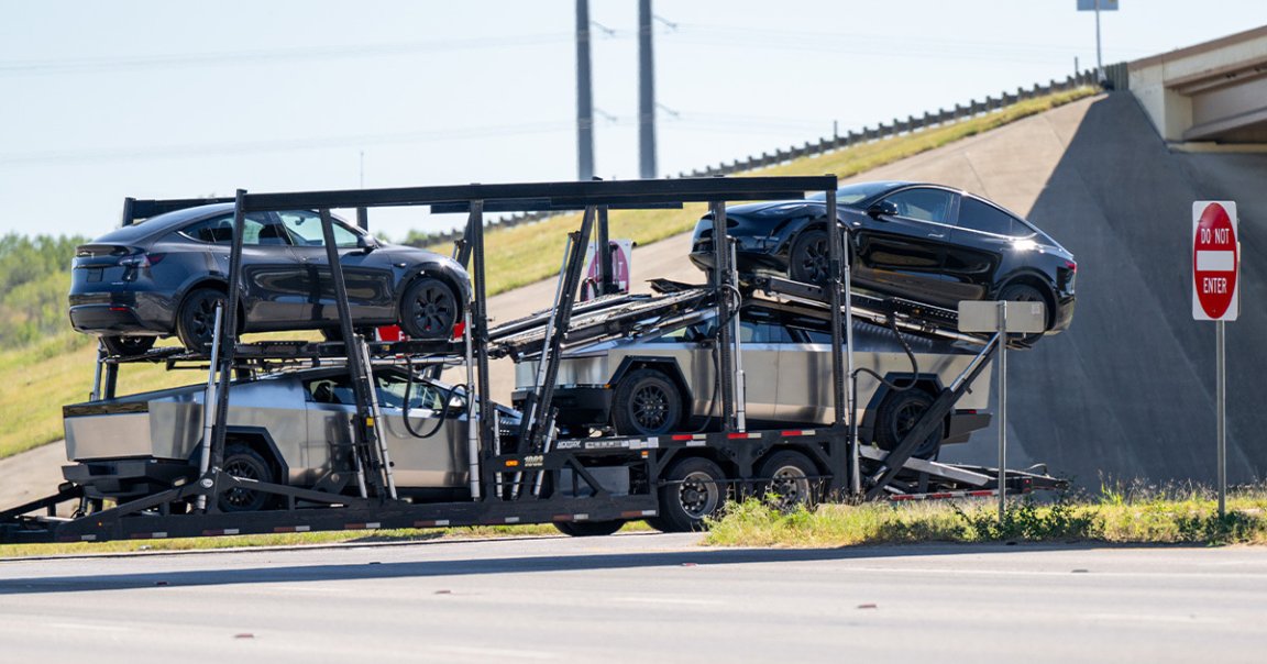 Last week, Tesla told workers on its Cybertruck line not to come in for a few days — and now, it looks like we know why.