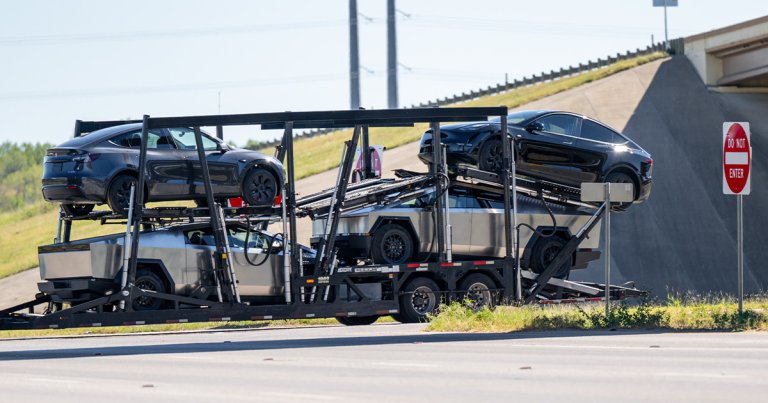 Last week, Tesla told workers on its Cybertruck line not to come in for a few days — and now, it looks like we know why.