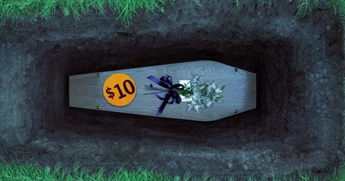 In Las Vegas, a strip mall corpse salesman's shady dealings have been revealed — and it's far from the average Sin City tale.