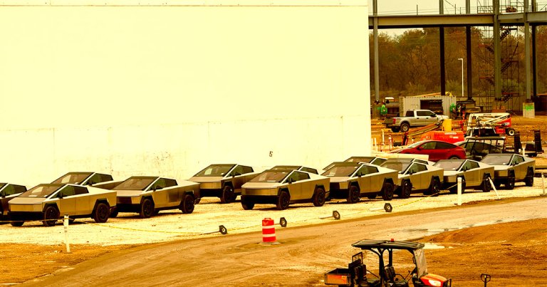 According to a memo obtained by Business Insider, Tesla Cybertruck workers were told to take the next three days off.