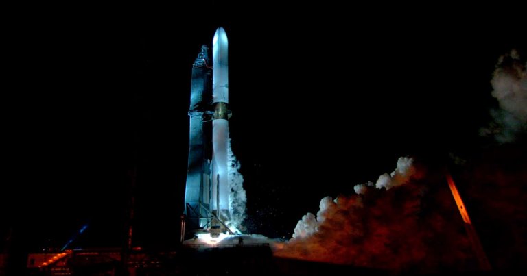 Jeff Bezos' space company Blue Origin is preparing to launch its New Glenn rocket just after midnight on Sunday.