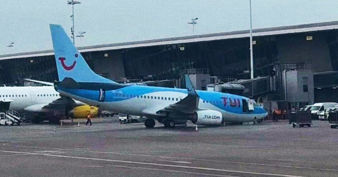 In Belgium, a Boeing 737 jetliner quite literally fell flat on its nose — and the airline behind it is stumped as to what happened. 