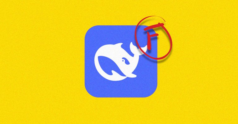 Researchers found that DeepSeek's R1 AI "failed to block a single harmful prompt" after being tested against 50 jailbreaking prompts.