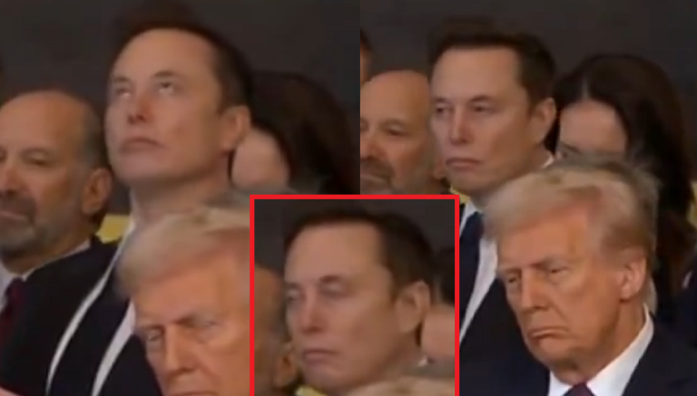 Something bizarre was going on with Elon Musk during Donald Trump's inaugural festivities — and not just the Sieg Heil.