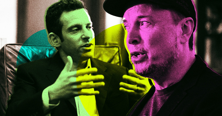 Elon Musk made a COVID-era bet with his friend Sam Harris -- and the outcome ended their friendship, Harris says.