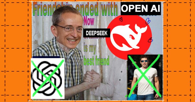 As news of DeepSeek's efficiency sends ripples through the market, American tech CEOs are already taking notes.