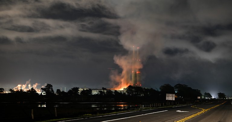 Hundreds of miles north of a scorched LA, a lithium-ion battery plant has caught fire — and it wasn't the first time it's had issues.