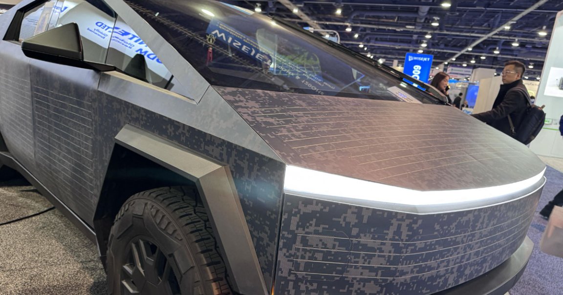 A company is trying to turn the idea of an at least partially solar-powered Cybertruck into a reality with a solar panel wrap.