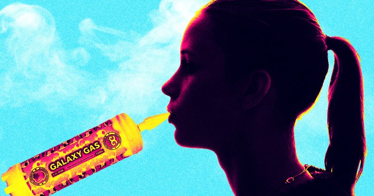 Flavored nitrous oxide is the newest drug to hit America's youth — and folks are developing startling side effects to it.