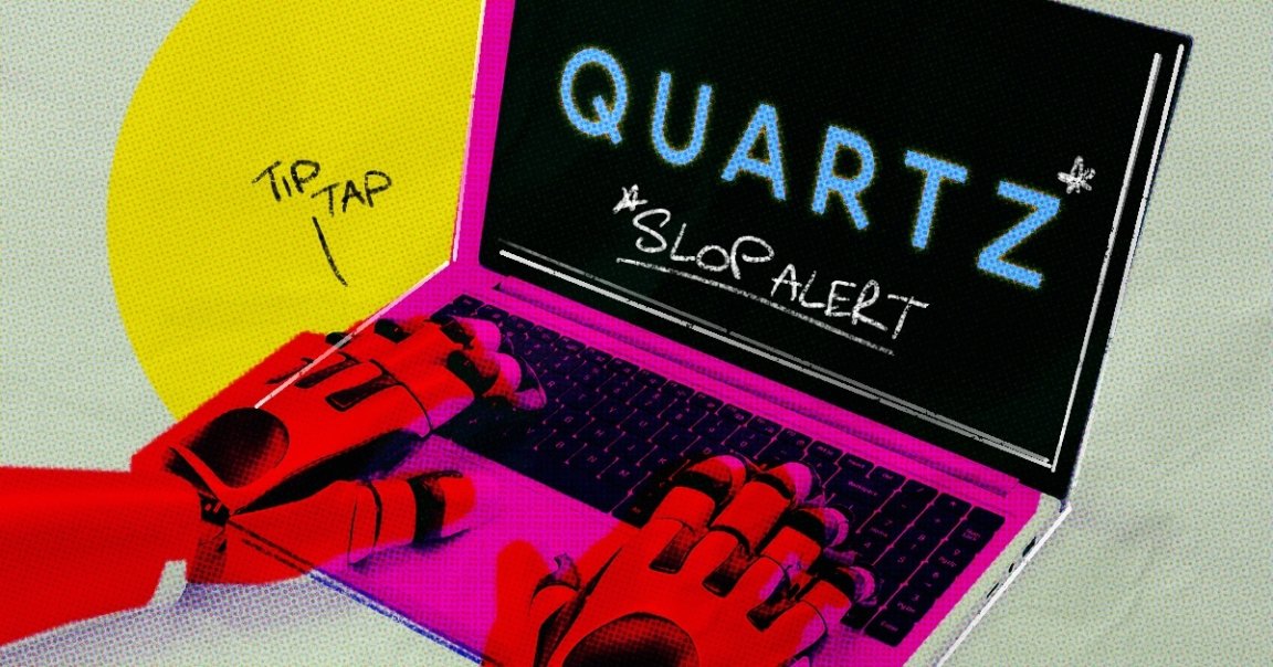 G/O Media is using AI to churn out articles at the business news site Quartz — and its AI is already citing other AI-generated slop.