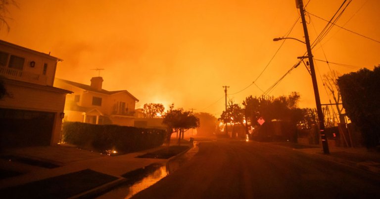 Real estate mogul Keith Wasserman, who has called for cutting property taxes, begged for "private firefighters" to save his house.