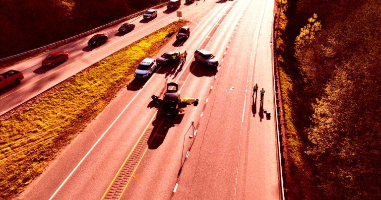 A Tesla driver fatally ran down a motorcyclist last year, while he was on his phone and his car was on Full Self-Driving mode.