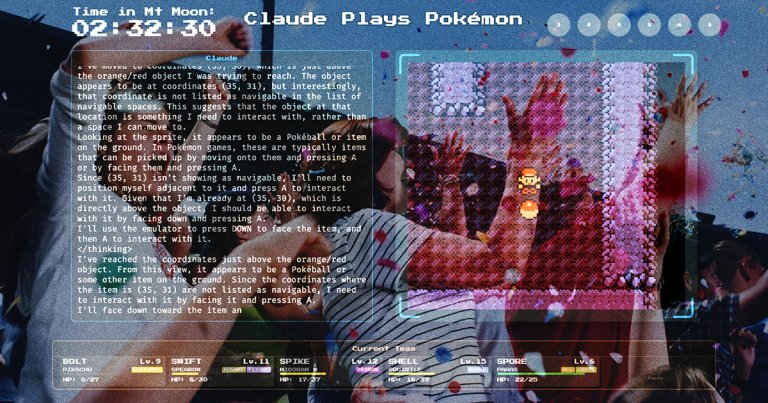 Claude 3.7 Sonnet AI is exploring the world of Pokémon Red, doing its best to beat Nintendo's classic RPG for the Game Boy.