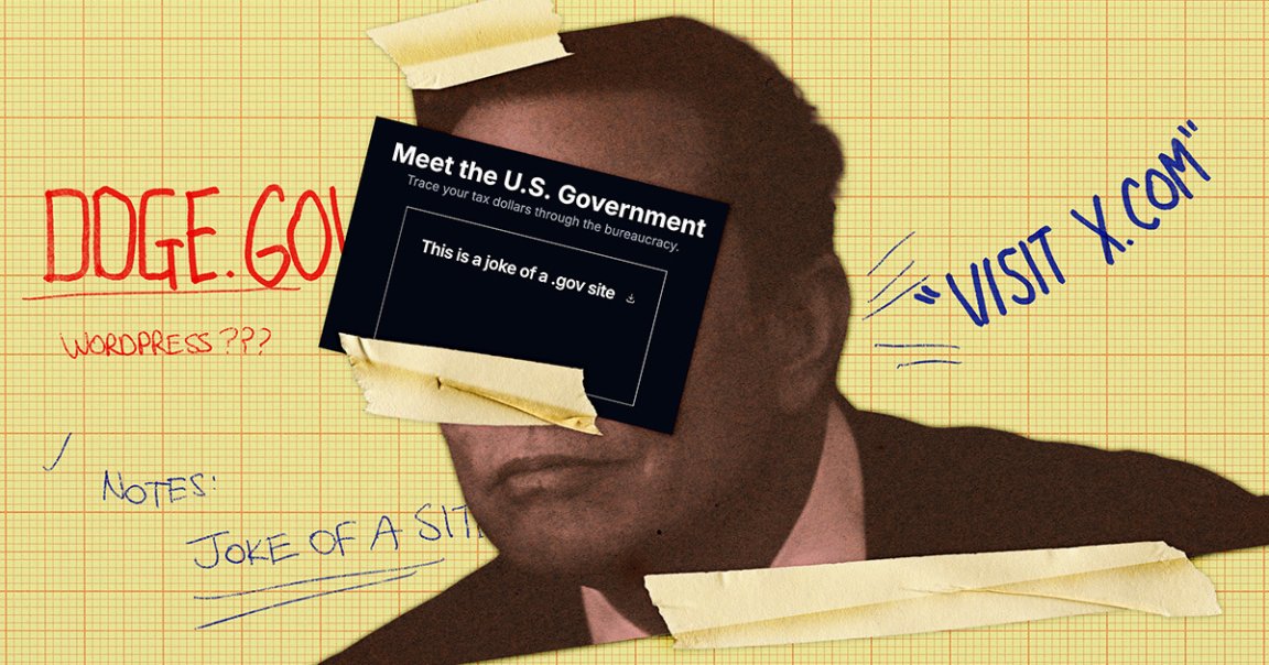 Elon Musk's DOGE.gov website is so poorly designed that it lets anybody make changes to an unsecured database that it's pulling from.