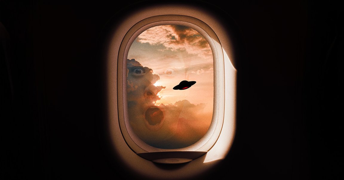 Amid a terrifying spate of plane crashes, an uptick in UFO sightings seems to be making plane travel even more anxiety-inducing. 