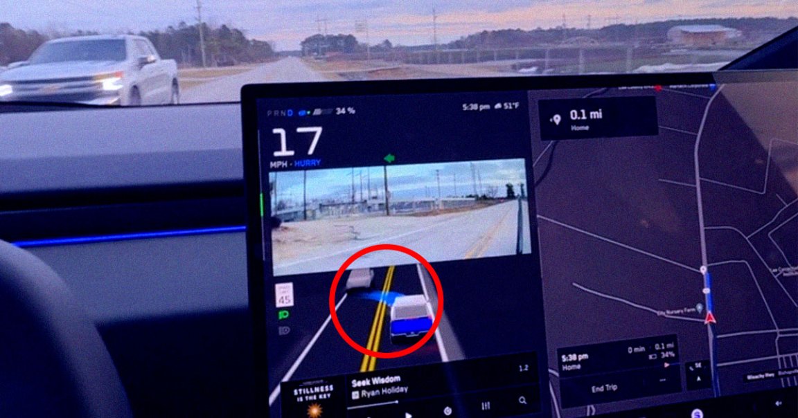 Yet another video of a terrifying run-in involving Tesla's Cybertruck and the company's "Full-Self Driving" software has gone viral.
