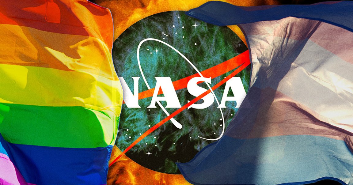 Amid Donald Trump's sweeping push to roll back DEI efforts, employees at NASA are reportedly being told to hide their love away.