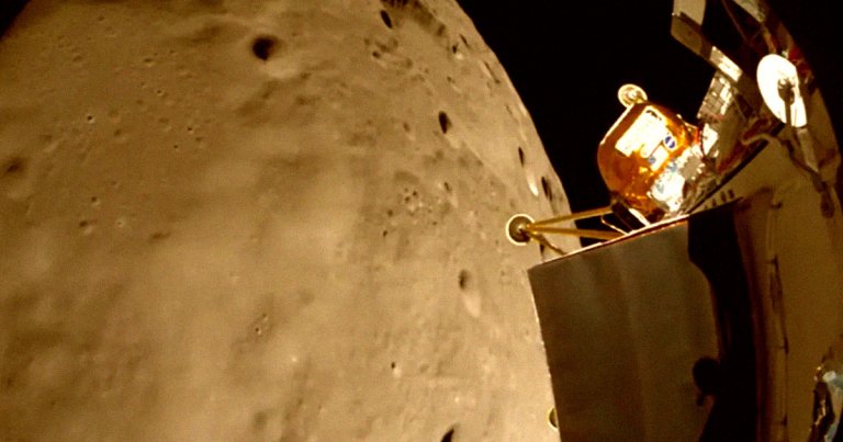 Intuitive Machines' Athena lunar lander approached its final landing spot on the Moon early Thursday morning. But it's fate remains unclear.