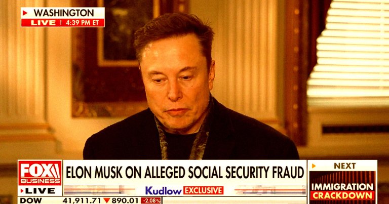 During a Fox Business interview, Musk appeared to be on the verge of tears over Tesla's stock getting hammered.