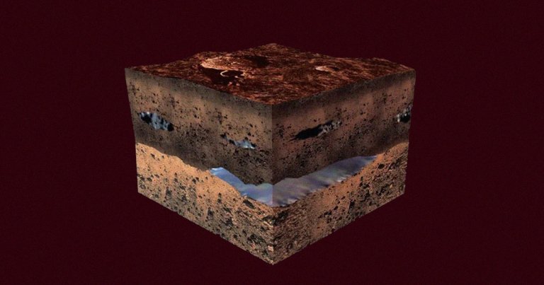 Researchers have found new evidence for a massive subsurface ocean on Mars, again raising the possibility of microbial life.