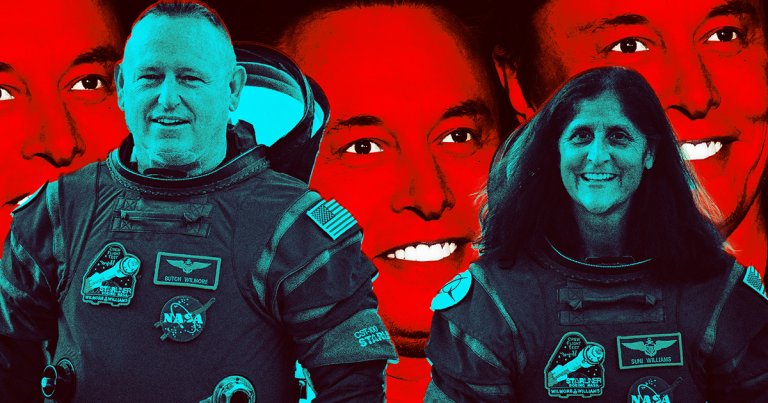 The NASA astronauts stranded aboard the ISS said they received "no information" about Elon Musk's supposed plans to rescue them sooner.