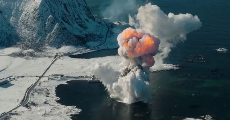 A rocket by German startup Isar Aerospace tore into the sky over Norway's Arctic Andoeya Spaceport, but exploded in a dramatic fireball.