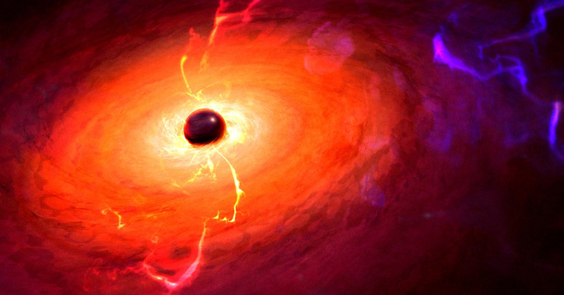 Astronomers say they've discovered one of the most masssive black holes ever discovered in the Cosmic Horseshoe.