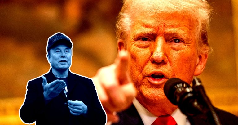 President Donald Trump made it clear that government agency heads were in charge of their departments —  not Elon Musk.