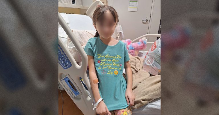 A ten-year-old girl undergoing brain cancer treatment was removed from the country when her parents were detained and deported.