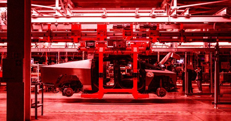 Tesla has reportedly dropped production targets for several Cybertruck lines over the last few months, and moving workers from lines.