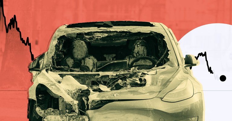 As Donald Trump's tariffs loom over the global economy, his buddy Elon Musk is being hit particularly hard.