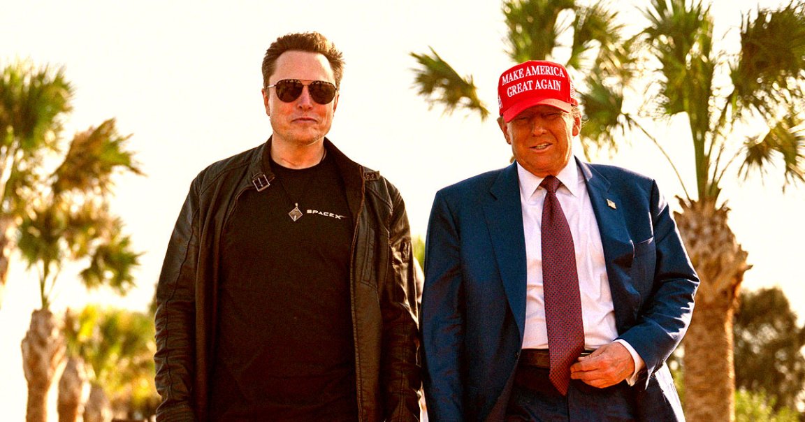According to Politico, Trump has informed his inner circle that Elon Musk will soon hang up his coat as his number one hatchet man.