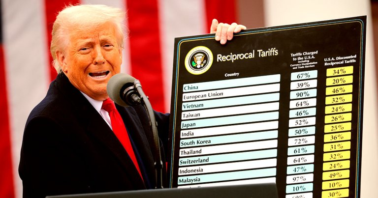 There seem to be signs that president Donald Trump's befuddling tariff measures were cooked up by an AI chatbot.