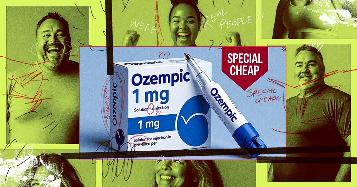 "MEDVi," a sketchy online market for GLP-1 drugs, is using AI to spin up terrible ads — and, insidiously, to deepfake pictures of "patients."
