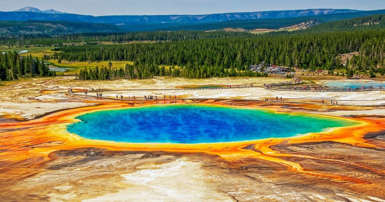 Researchers have found evidence that a giant "lid" made of magma could be stopping the Yellowstone supervolcano from erupting.